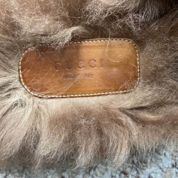 Gucci fur trimmed  Princetown mules - Picture 4 of 5